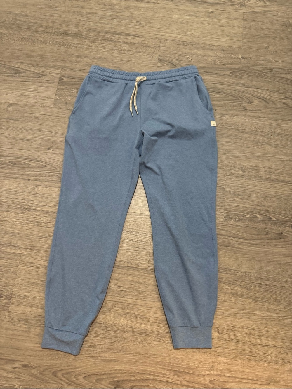 Vuori Performance Jogger DreamKnit fabric Size XS Isle Blue Heather